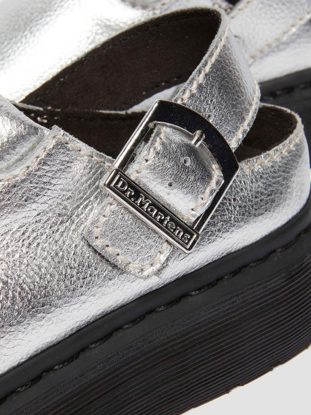 NEW Dr. Martens Laketen Slingback Mule | Metallic Tumble - Picture 2 of 12
